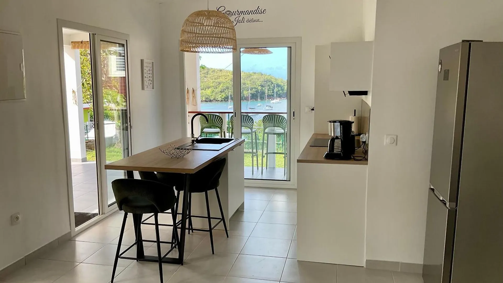 לס אנזה-ד'ארלה Appartement Kay Nephile - Vue Mer - Grande Anse לס אנזה-ד'ארלה